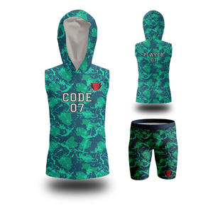 Conçu sur mesure 7v7 drapeau américain uniformes de football respirant 7on7 Jersey ensembles grande taille fabriqué en usine pour les garçons - Product Image 1