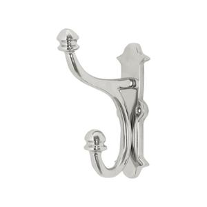 Crochet mural en métal pour serviettes et vêtements, crochet décoratif multifonctionnel pour salle de bain, installation facile, type crochet de porte en aluminium - Product Image 1