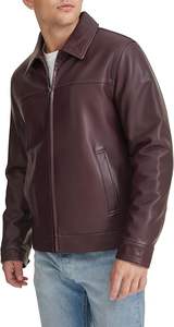 Chaqueta de cuero de moda de invierno para hombres más vendidos hecha a medida con tela teñida de nueva condición de alta calidad procesada - Product Image 6