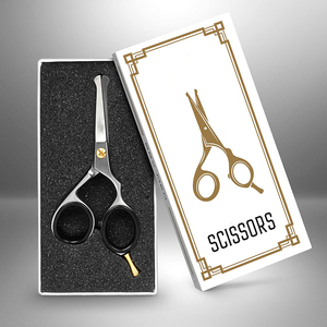 Ciseaux de beauté pour les poils du nez, en acier inoxydable, lame incurvée, pointe aiguë, tête ronde sécurisée, coupe-sourcils, coupe-cuticules, ciseaux pour le nez - Product Image 5