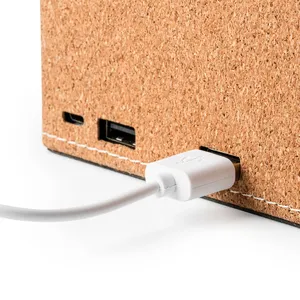 Portapenne Wireless in Sughero Personalizzato, Gadget Unici ed Eleganti - Product Image 3