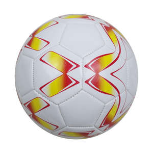 Balón de fútbol de cuero PU de alta calidad para interiores, tamaño 5, profesional, duradero, nuevo estilo, entrenamiento de competición, logotipo impreso personalizado - Product Image 1