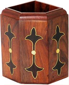 Portacucharas de Acero Inoxidable Blanco con Bandeja de Madera, Reposacucharas Personalizado, Color Personalizado, Hecho a Mano, Ecológico, Apto para Lavavajillas - Product Image 1