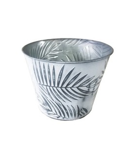 Vente chaude Vase À Fleurs pour La Maison Jardin Restaurant Jardinière Titulaire décoratif galvanisé finition Métal Fer fleur Planteur vase - Product Image 3