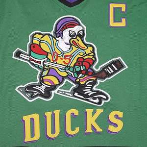 Maillot de hockey sur glace personnalisé de qualité supérieure, lettres et numéros cousus, vêtements de supporter de hockey unisexe pour hommes et femmes - Product Image 5