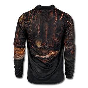 Camiseta de pesca personalizada de poliéster 100%, sublimación de torneo, diseña tu propia camiseta de pesca - Product Image 6