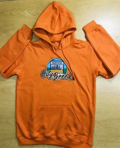 Sweat à capuche streetwear brodé de qualité supérieure, personnalisé, en polyester/coton avec impression numérique, offre d'échantillon - Product Image 5