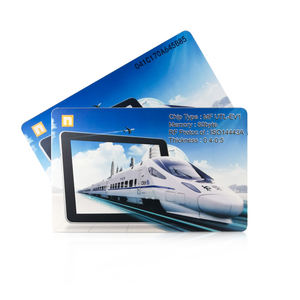 Kustom untuk MIFARE <span class=keywords><strong>Ultralight</strong></span> EV1 kartu <span class=keywords><strong>RFID</strong></span> PVC kertas IC cerdas untuk acara Hotel penampilan tiket pameran Taman Santai - Product Image 2