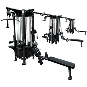 Nuevo Gimnasio Multifuncional Francés de 8 Estaciones para Entrenamiento de Fuerza de Cuerpo Completo en Casa y Estudios - Product Image 3