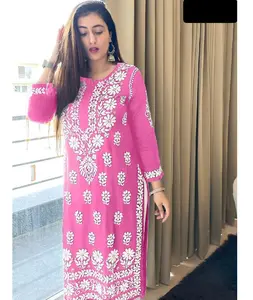 Pure Cotton Patiala Salwar Suit Kurti With Printed Dupatta Available At Wholesale Exporter Embroidery Work Rayon Kurtisfor Women