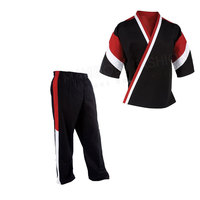 Uniformes de Karate de Alta Calidad 100% Algodón, Logotipo Personalizado, Secado Rápido, Transpirable, Elástico, Ligero, Más Vendido al por Mayor