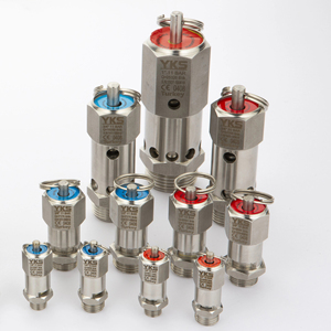 Válvula de Seguridad de Acero Inoxidable con Certificación CE |   Conexión de 3/4″ |   Presión de 0.1 a 1.9 bar |   316L |   Válvula de Alivio de Presión - Product Image 1