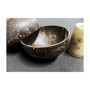 Tazón de cáscara de coco natural de Vietnam de la mejor calidad para mezclar ensaladas comer batidos seguro para alimentos de 99 Gold Data - Product Image 2