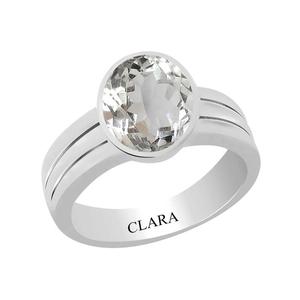 NOVAMART Fine Buy Certified Natural Crystal Sphatik Gemstone <b>Rings</b> Wholesale Export - Product Image 1