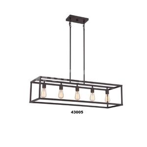 Plafonnier en zinc fabriqué à la main avec lumière en cage pour la maison salon chambre et bureau décor - Product Image 5