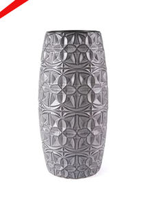 Le dernier vase de fleur en métal de finition argentée de conception pour la décoration d'intérieur - Product Image 1