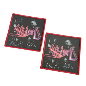 Parche 3D Personalizado con Número, Aplique de Encaje Bordado con Rosa, Flor de Corazón, Parches Termoadhesivos Impresos por Sublimación a Todo Color, Gorra de PU - Product Image 1