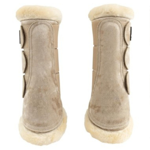 Bottes de protection pour chevaux, fabrication sur mesure au Pakistan, rembourrage absorbant les chocs, soutien complet des tendons et des jarrets, confortables et durables - Product Image 4