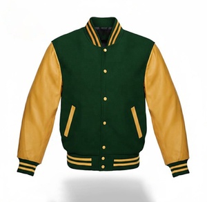 Chaqueta Universitaria de Lana Personalizada para Hombre, Talla Grande, Chaqueta de Invierno Estilo Letterman, Transpirable y Elegante - Product Image 5