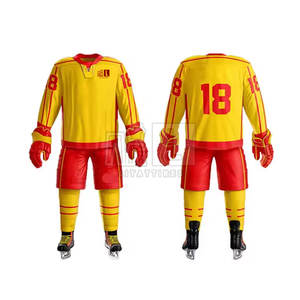 Uniforme de hockey sur glace nom de l'équipe personnalisé en gros nouvel uniforme de hockey sur glace tendance - Product Image 4