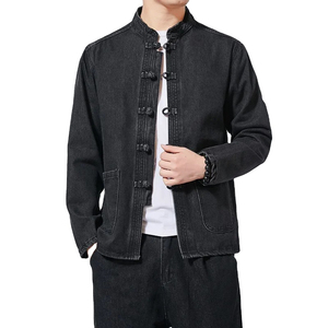 Custom Loose Fit Vintage Top Trending Best Jeans Set Hombres Trending Denim Jacket Jeans Set Pantalones de alta calidad Denim Baggy Jeans - Product Image 6