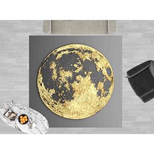 Tapis Gold Moon : Décoration moderne pour la maison, tapis antidérapant, tapis en chenille - Product Image 5