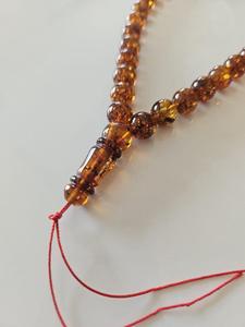 Tasbih artisanal en résine époxy, thème ange, technique de moulage, perles de prière islamiques, chapelet musulman, Dhikr, cadeau religieux élégant - Product Image 2