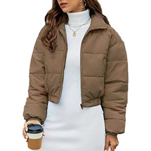 Vestes matelassées unisexes à capuche camouflage avant surdimensionnées légères et résistantes à l'eau en gros avec logo personnalisé - Product Image 4