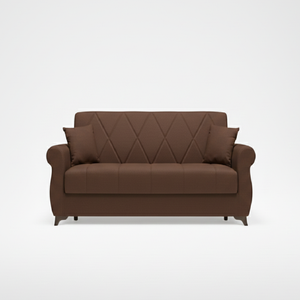 Sofá Cama Extensible Portátil de 3 Plazas, Estructura Sólida, Convertible, Más Vendido, Mecanismo Clic Clac, Estilo Europeo, Tela - Product Image 1