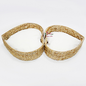 Casa para mascotas de algas marinas hecha a mano de Vietnam de Artex Dong Thap Factory, cama suave y cómoda ecológica para gatos y perros pequeños - Product Image 5