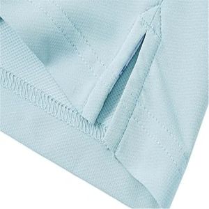 Venta al por mayor de camisetas de polo de poliéster para hombre logotipo personalizado bordado sublimación tejido de punto en blanco transpirable diseño liso - Product Image 4