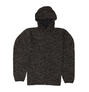 Chaqueta cortavientos impermeable para hombre, sublimación, logotipo personalizado, ligera, con cremallera completa, ropa de entrenamiento con capucha, chaquetas para exteriores - Product Image 1