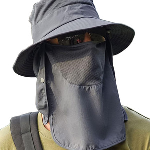 Protection Straw <b>Hat</b> <b>Sun</b> Protection Fishing Cap Wide Brim Outdoor Hiking Headwear Face Neck Cover Classic New <b>Sun</b> <b>Hats</b> For <b>Man</b> - Product Image 6