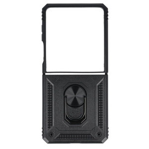 Coque de protection arrière noire antichoc pour Samsung Galaxy Z Flip7 en PC rigide écologique - Product Image 1