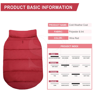 Luxurious Polyester <b>Dog</b> <b>Hoodie</b> Comfortable Warm Stylish Pet Clothes <b>for</b> Small Large XL XS XXL Sizes All Seasons Including Winter - Product Image 4