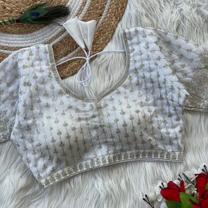 Beau travail de fil de coton Zimichoo tissu design de mariée Collection de chemisiers prêts à l'emploi - Product Image 6