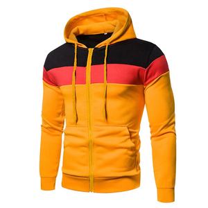 Sweat-shirt à capuche zippé personnalisé pour homme en molleton 100 % coton, grandes tailles, saison hiver, teinture unie numérique, disponibilité OEM - Product Image 1