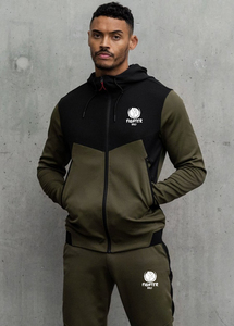 Conjunto de sudadera y pantalones de chándal holgados de lana de algodón para hombre, chándal en blanco de gran tamaño, chándales para hombre - Product Image 2