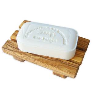 Natural Wooden Soap Dish Tray Self Draining Soap Holder for <b>Bathroom</b> Shower <b>Sink</b> and Kitchen Use Non Slip Soap Saver - Product Image 2