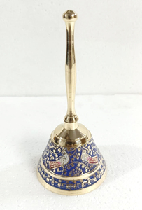 New Arrival Brass Hand <b>Bell</b> Engraved Yellow Color for Home and Hotel Decorative Accessories Hand <b>Bell</b> Dinner <b>Call</b> <b>Bell</b> for Sale - Product Image 6