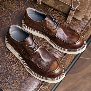 Zapatos Oxford de cuero formales y elegantes para hombre, con punta en pico, sin cordones, para oficina, carrera, vestir y ocasiones formales. - Product Image 4