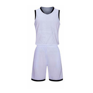 Conjunto de Uniforme de Baloncesto Personalizado para Hombre, Transpirable, Estampado, de Alto Rendimiento, 100% Poliéster, Sin Mangas, Cómodo - Product Image 1