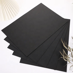 Papier cartonné noir de haute qualité 787*1092mm, papier <span class=keywords><strong>Bristol</strong></span> noir, papier pour tableau noir 889*1194mm pour cartes de vœux, fourni par l'usine - Product Image 4