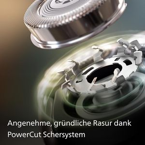 Philips เครื่องโกนหนวดไฟฟ้าแบบ3000ทั้งเปียกและแห้งสำหรับผู้ชายพร้อมเทคโนโลยีป้องกันผิวหนังในแอนทราไซต์ S3145/00 - Product Image 5