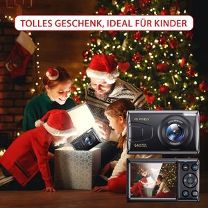 Cámara de Acción Instantánea X5s de Alta Definición, Compatible con 4K, 64 MP, Estabilizador Electrónico de Imagen, Zoom Digital 18x, Resistente al Agua para Niños - Product Image 6