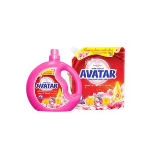 Détergent à lessive parfumé fleur de cerisier liquide doux 3 en 1 Combo Parfum à prix réduit pour vêtements - Product Image 1