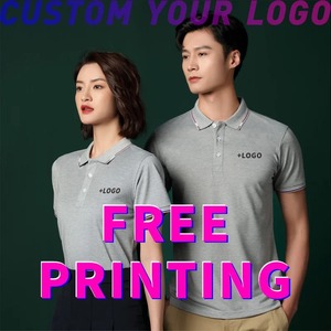 POLO T-shirt Personnalisation gratuite Impression Logo Image Conception vêtements de travail T-shirt Uniforme Culturel Chemise Entreprise Travail Costume Unisexe - Product Image 3