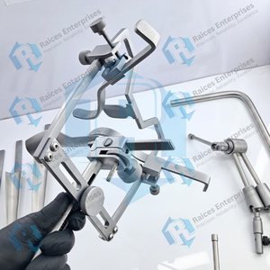 Stainless Steel Laryngo Pharyngoscope Retractor FK-WO Manual ENT Surgical Instrument CE Certified - Product Image 5