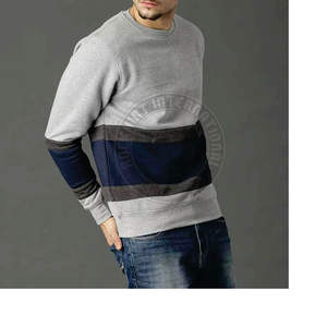 Sudadera de Algodón Grueso, Cuello Redondo, Estilo Holgado, Ropa Urbana, Fabricante, Sudadera Suave, Lisa, para Correr - Product Image 4