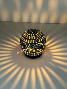 Luxueux noir stéatite bougeoir forme qualité supérieure métal élégant indien sculpture travail cadeau donnant prix de gros - Product Image 2